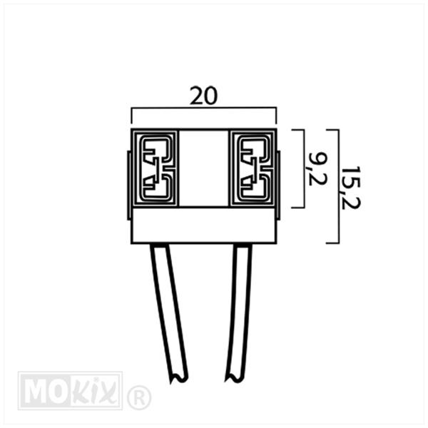 Lamp-Fitting UNI H7 Elec - Afbeelding 3