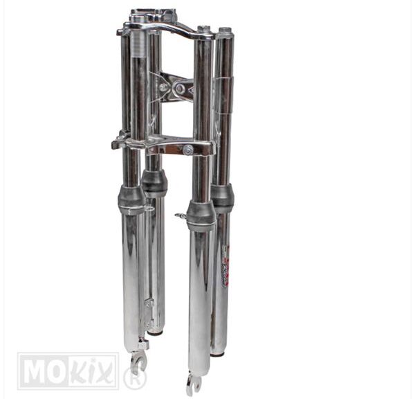 Voorvork Puch Maxi Dubbel STD 445 Chroom EBR