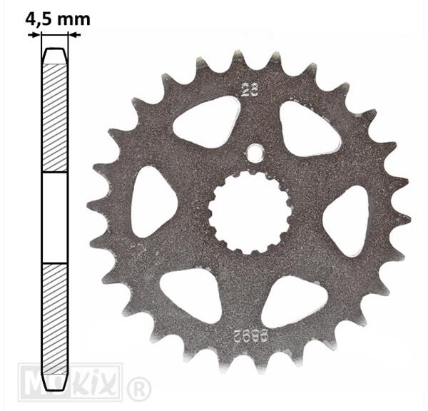 Voortandwiel Tomos A35 (AKW Youngster) 26tands - IGM