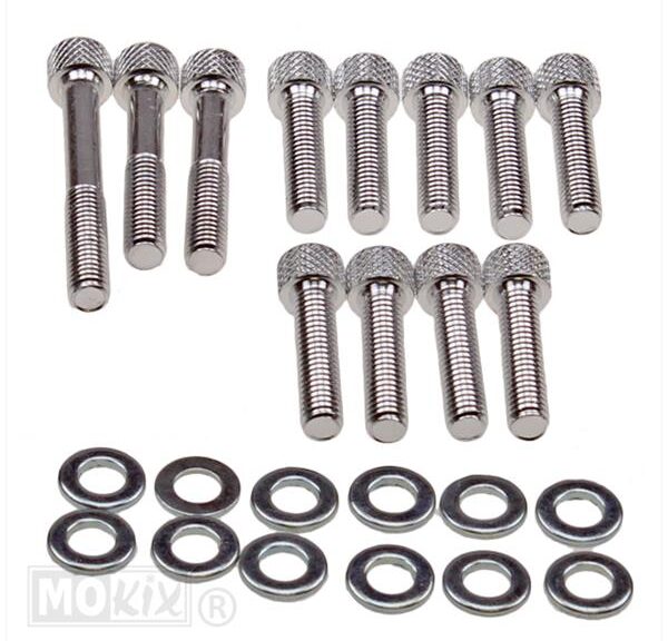 Carterdeksel Boutset Minarelli Horz/Vert Aluminium