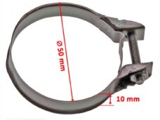 Luchtfilterklem China GY6 50cc 4T 50mm ST - Supertec