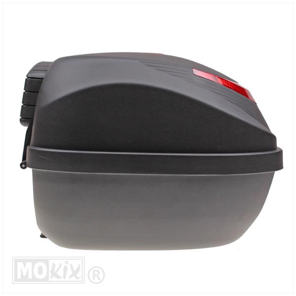 Topkoffer KXM RR 31L Zwart 40x39x30cm MET Rugsteun - Afbeelding 3