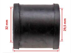 Aanzuigrubber Zundapp 20 MIC Model Kort ST - Supertec