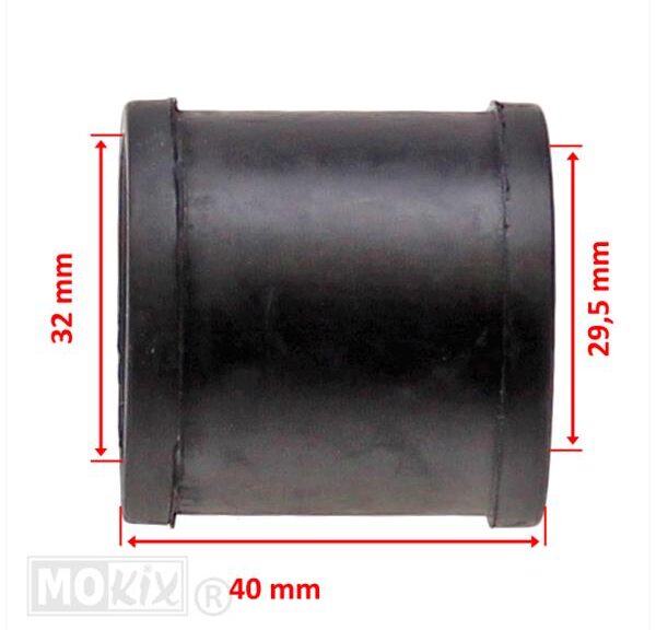 Aanzuigrubber Zundapp 20 MIC Model Kort ST - Supertec