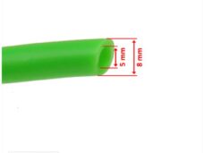 Benzineslang 5x8 Neon Groen NBR 100cm - Supertec