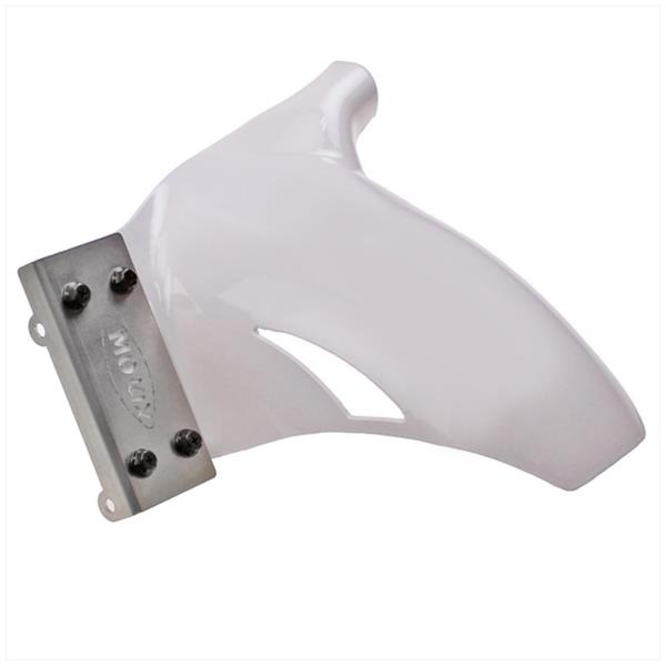 Achterbandspatbord Yamaha Aerox Ot <12 WIT MKX" - Afbeelding 3