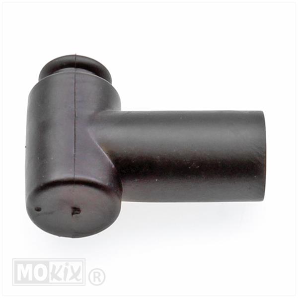 Bougie DOP Rubber Scooter 2T Zwart Elec - Afbeelding 2
