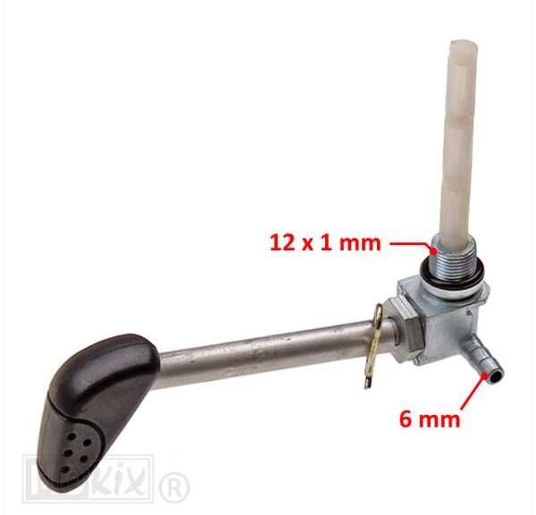 Benzinekraan Peugeot Buxy/Zenith 12x1mm/6mm ST - Supertec