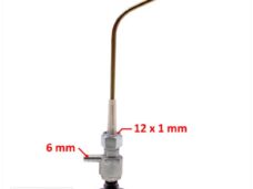 Benzinekraan Vespa Citta 12x1mm / 6mm Supertec