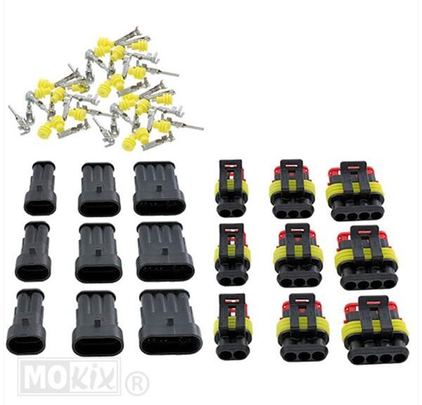 Connector Stekker Plugset (S-Seal) 9delig WR