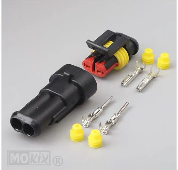 Connector Stekker Plug (S-Seal) 2 Polig WR