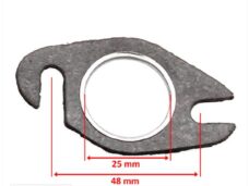 Pakking Uitlaat UNI Scooter Steek 26mm Artein (1)