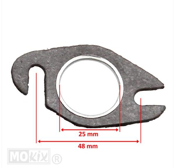 Pakking Uitlaat UNI Scooter Steek 26mm Artein (1)