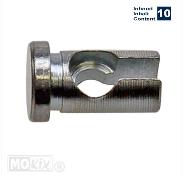 Insteeknippel 8x15mm (10) - Supertec