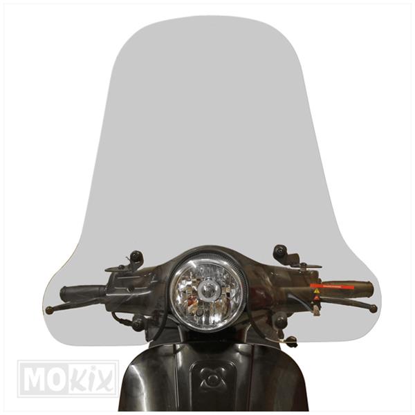 Windscherm China Classic LX Rond KXM Smoke - Afbeelding 3