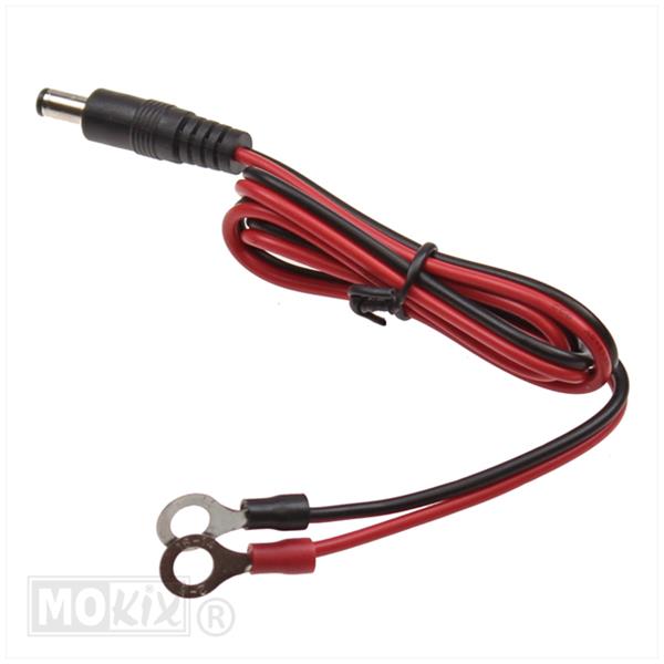 Accu Druppel Lader UNI Stekker Uitv 12V 500mA Elec - Afbeelding 2