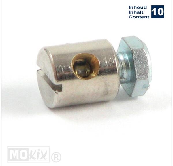 UNI Nippel 8x9mm (10) - Bollard