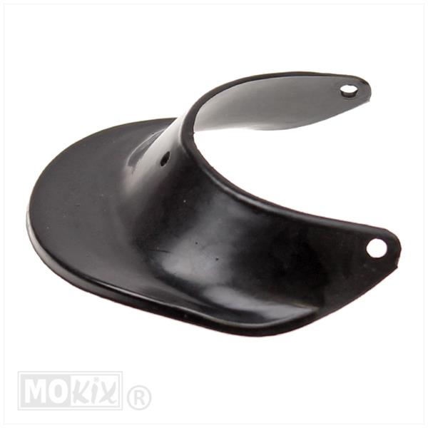 Spatlap Puch Monza Achter Spatbord Rubber Zwart - Afbeelding 2