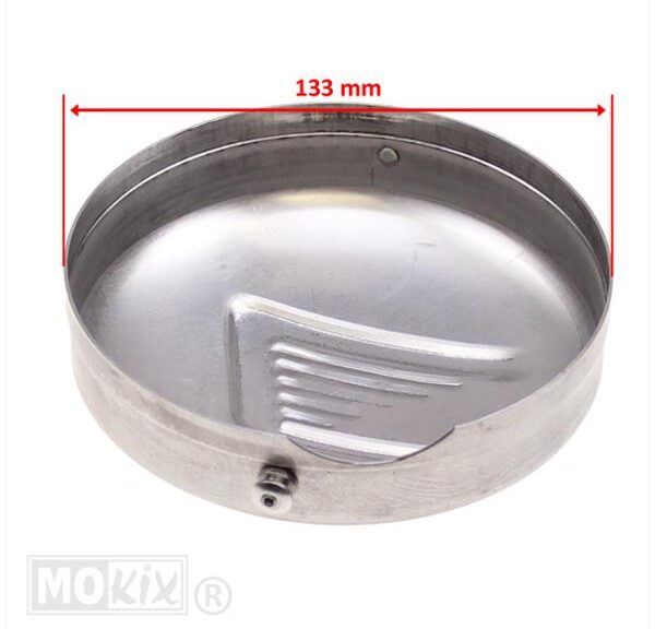 Vliegwieldeksel Peugeot 103/104/105 Aluminium