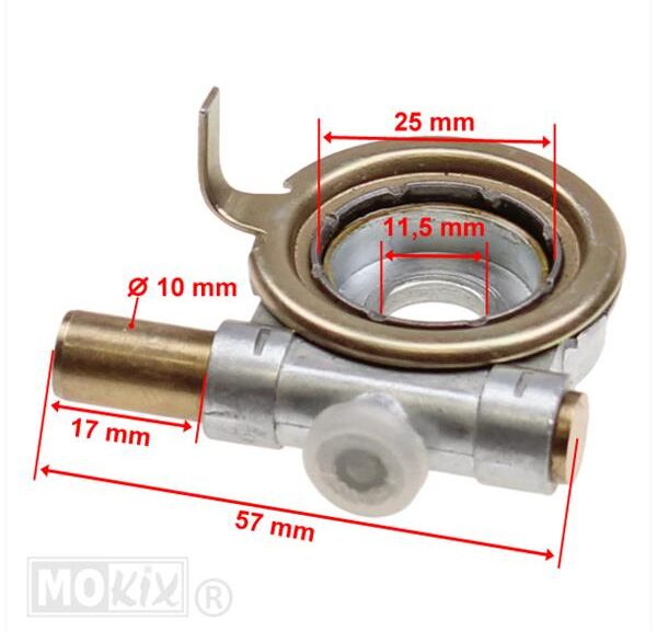 KM Aandrijving Vespa Citta Veglia Supertec