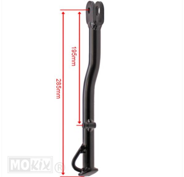 Zijstandaard Rieju Spike-X 2006 T/M 2008 Zwart IGM