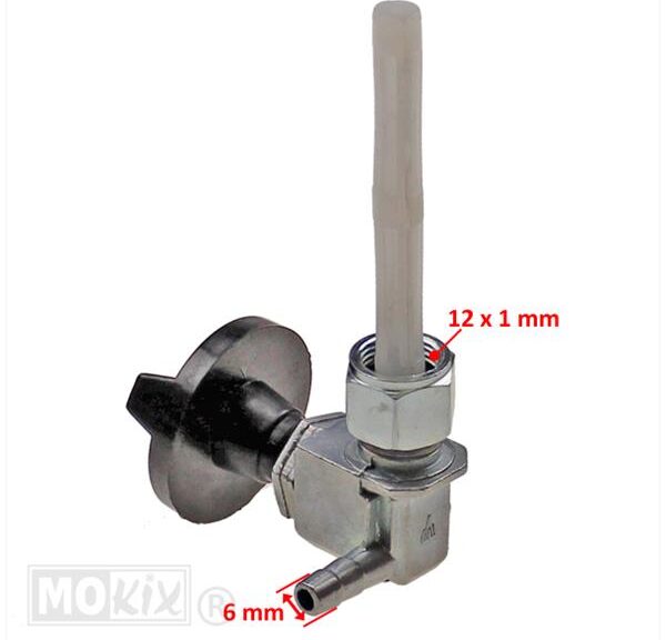 Benzinekraan Tomos Flexer/Revival 12x1 / 6mm ST - Supertec