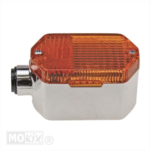 RAW-BOL Simson/MZ ETZ Zeskant Chroom/Oranje CE - Afbeelding 3