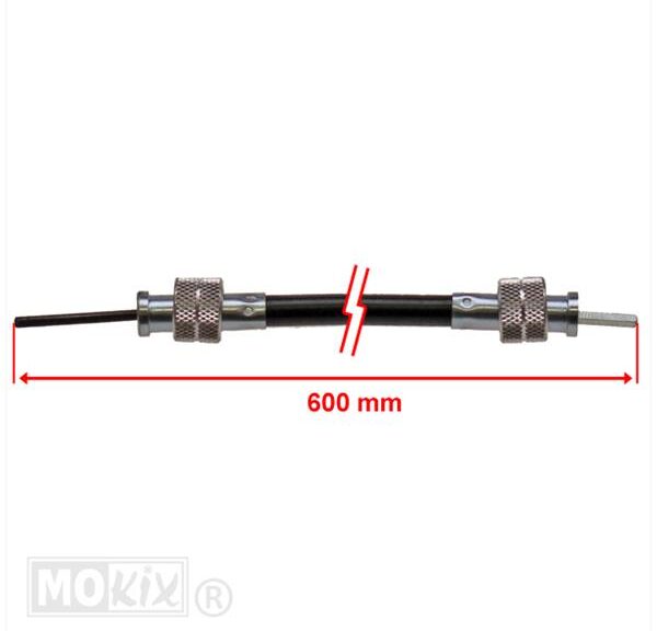 Kabel KM Teller MBK 51 (Huret) L600 Zwart - Supertec