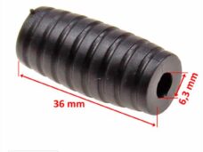 Schakelpedaalrubber UNI Rond Model 36mm - Supertec
