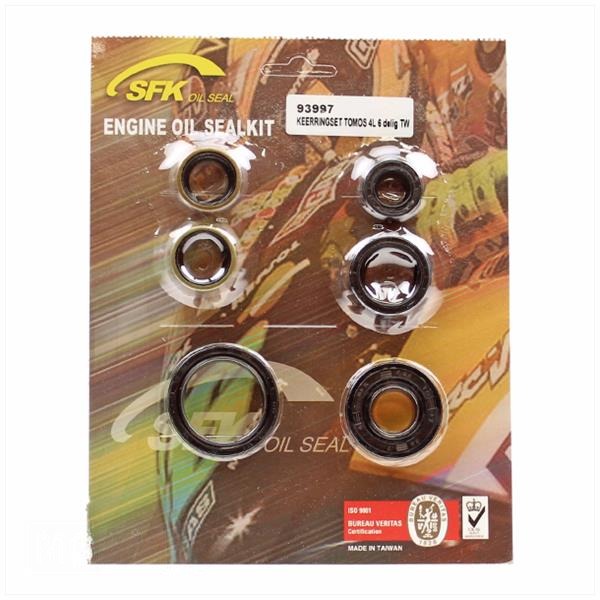 Keerringset Tomos 4L (Ot/Nt Voet) 6 Delig TW - Afbeelding 2
