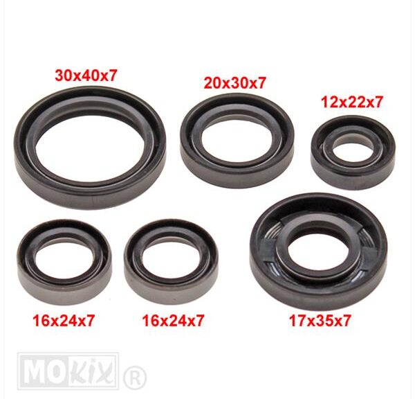 Keerringset Tomos 4L (Ot/Nt Voet) 6 Delig TW