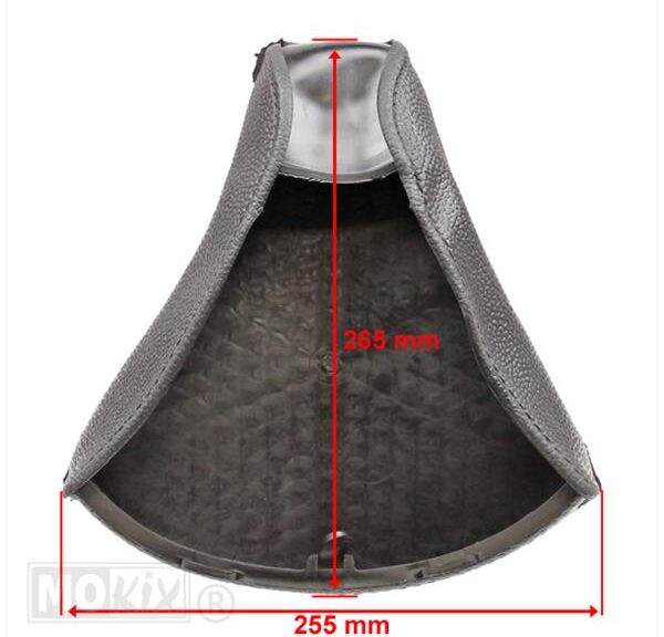 Zadel-DEK MBK/Motobecane Gautier PVC Zwart