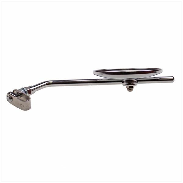 Spiegel UNI Rond + Klem Chroom 160mm - Afbeelding 2