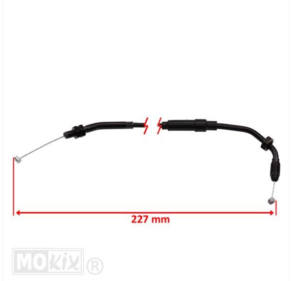 Kabel GAS PIA Vespa Primavera/Sprint 50cc 4T 4V - Supertec