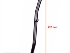 Zijstandaard Beta RR50 420mm + 2 Veren Zwart