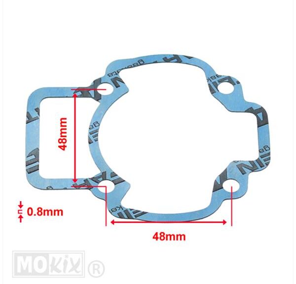 Pakking Voet Piaggio Scooters AC 0.8mm Artein (1)
