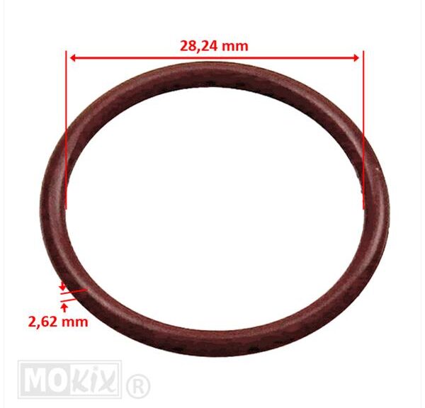 Pakking O-Ring Uitlaat Minarelli AM6 28