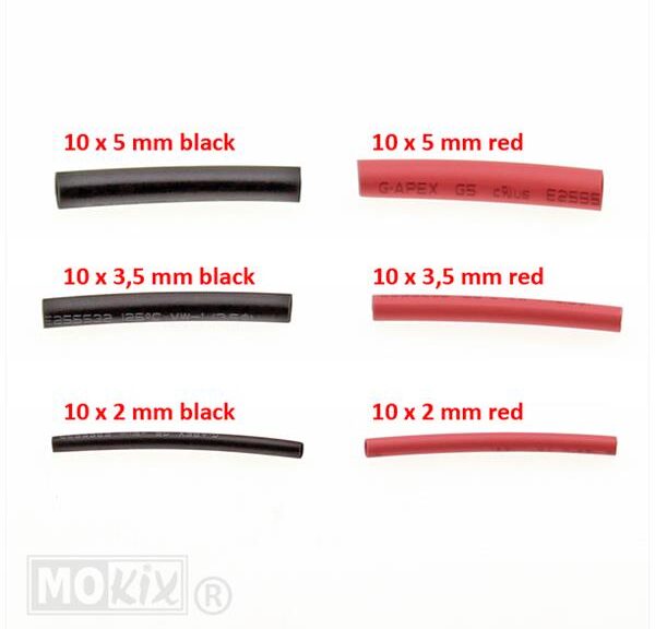 Krimpkous Sortie ZAK 2mm 3.5mm 5mm  (60)