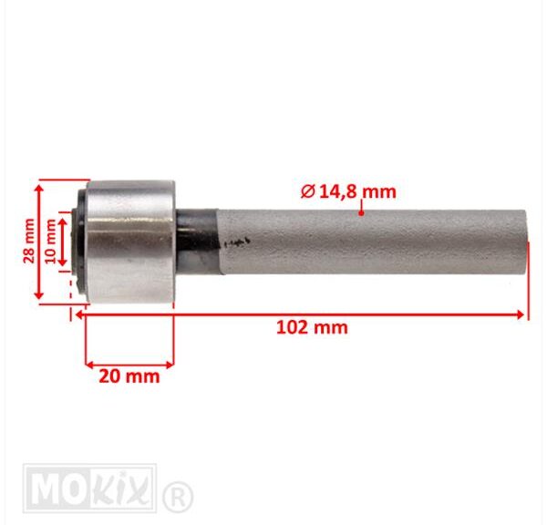 Motorsilentblok Peugeot Horz 2T 28x10x102 (1)