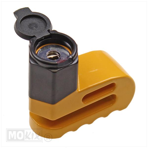 Schijfremslot MKX Mini 5.5mm Geel - Afbeelding 2