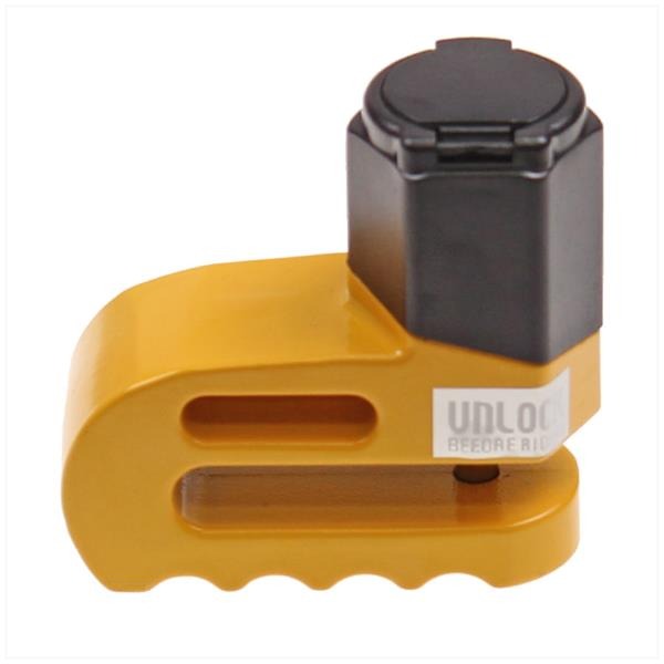 Schijfremslot MKX Mini 5.5mm Geel - Afbeelding 3