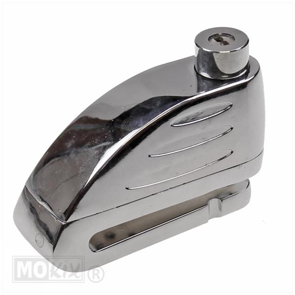 Schijfremslot MKX 6mm Chroom (MET Alarm) - Afbeelding 3