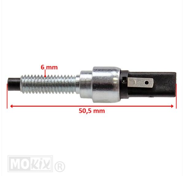 Remlichtschakelaar Simson 6mm S51/53 SR50/80 Voor