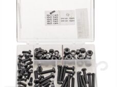 Sortie-Doos Bouten + Moeren 5 & 6mm Zwart (50) - Bollard