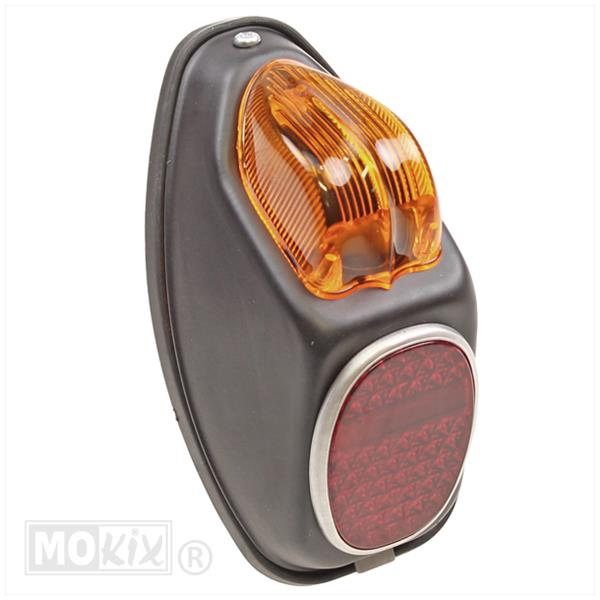 Achterlicht Classic Model ULO Puch Zwart - Afbeelding 2