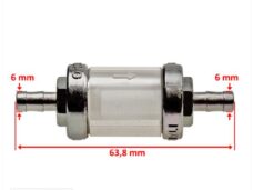 Benzinefilter PVC/Aluminium 6mm OMG (1)