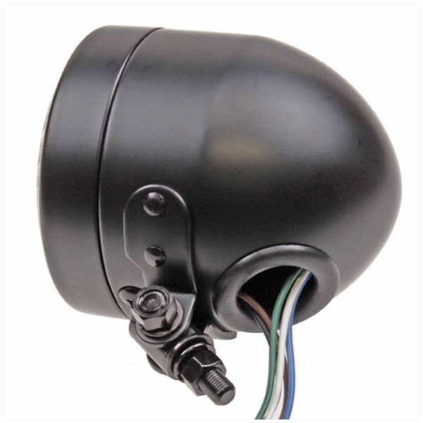 Koplamp Universeel Custom 110mm CE MAT Zwart - Afbeelding 3
