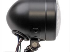 Koplamp Universeel Custom 110mm CE MAT Zwart