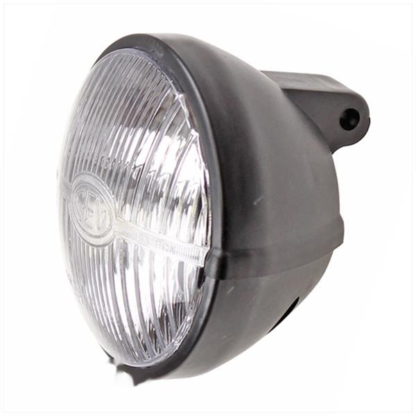 Koplamp Peugeot 103 / MBK 51/88 Rond 103mm Zwart - Afbeelding 2