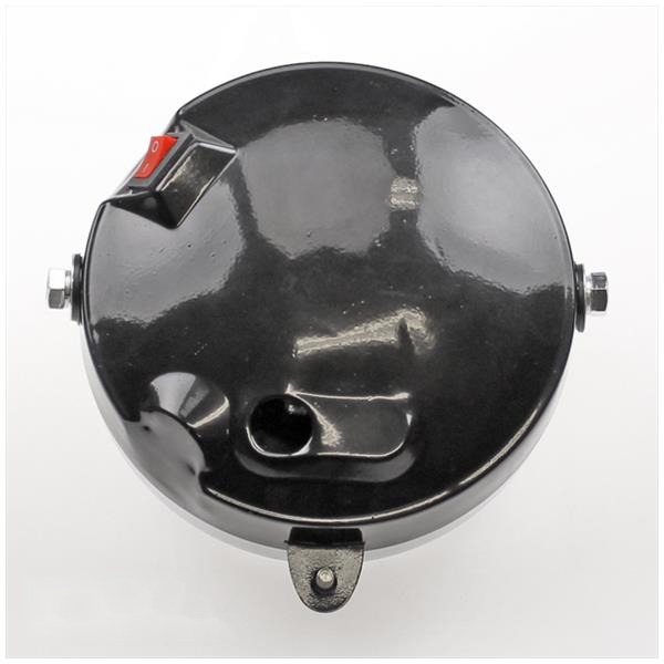 Koplamp Peugeot 103 / MBK 51/88 Rond 150mm Zwart - Afbeelding 2